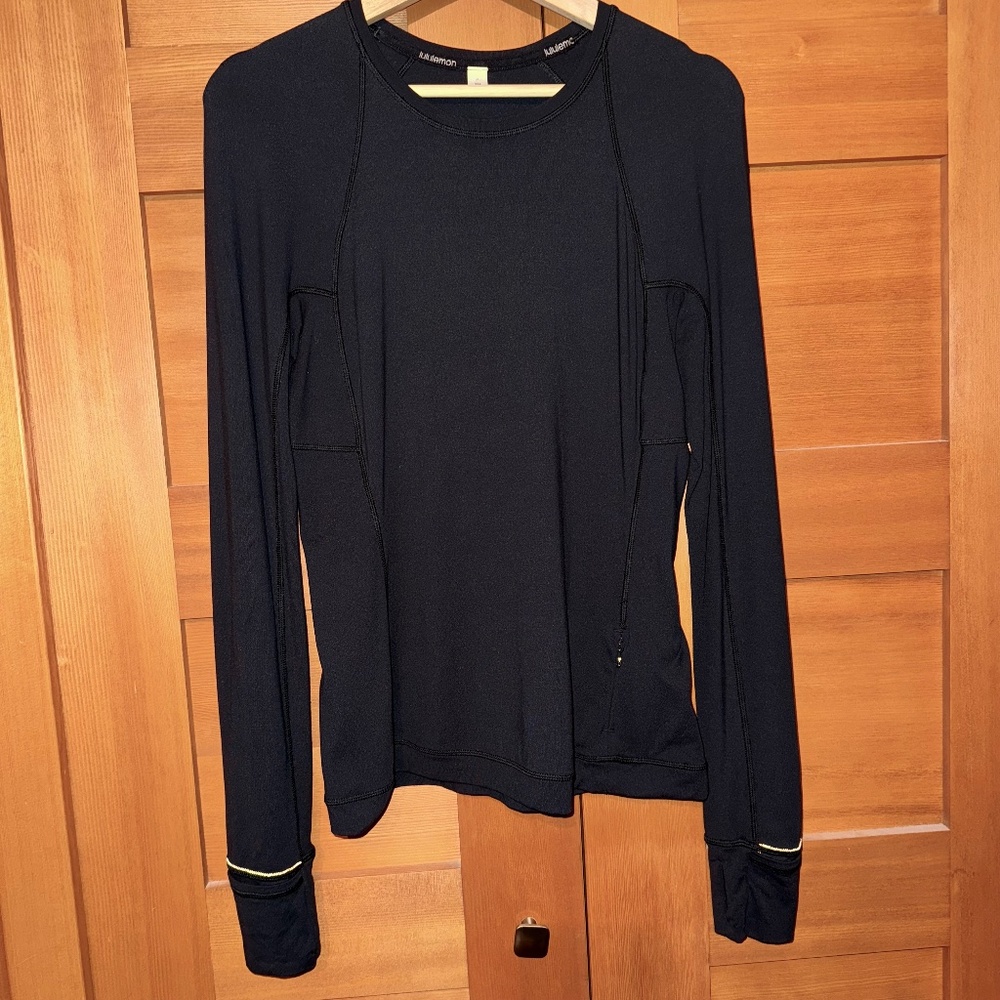 EUC - Lululemon - Rulu Long Sleeved Top - sz 8